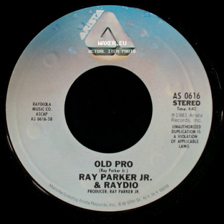Ray Parker Jr. & Raydio - That Old Song / Old Pro side B