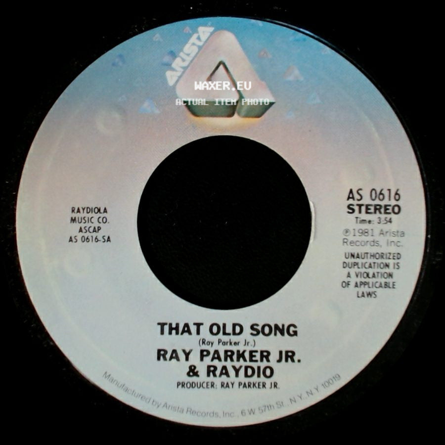 Ray Parker Jr. & Raydio - That Old Song / Old Pro side A