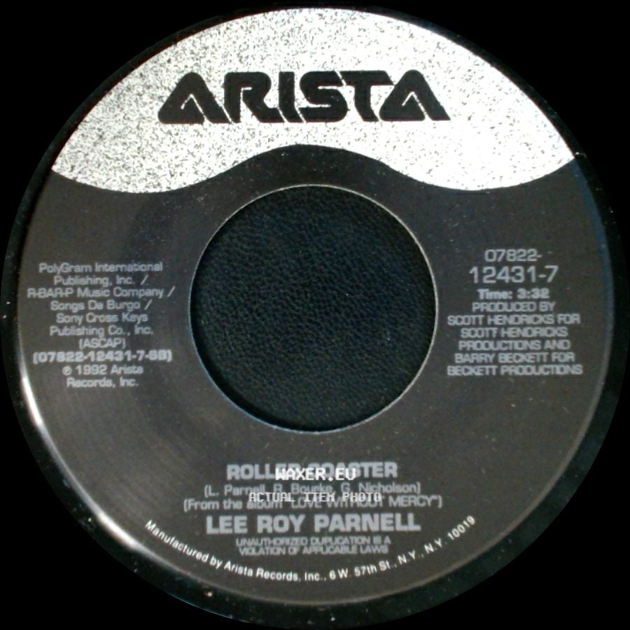 Lee Roy Parnell - Roller Coaster / What Kind Of Fool Do You Think I Am side A