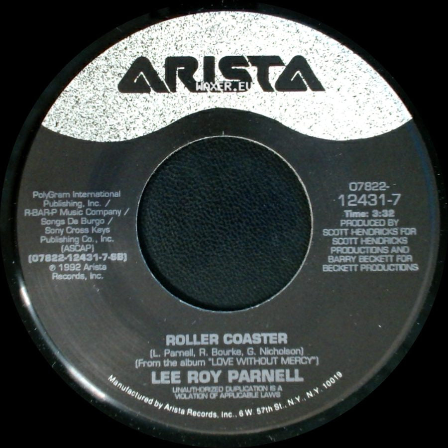 Lee Roy Parnell - What Kind Of Fool Do You Think I Am / Roller Coaster side B
