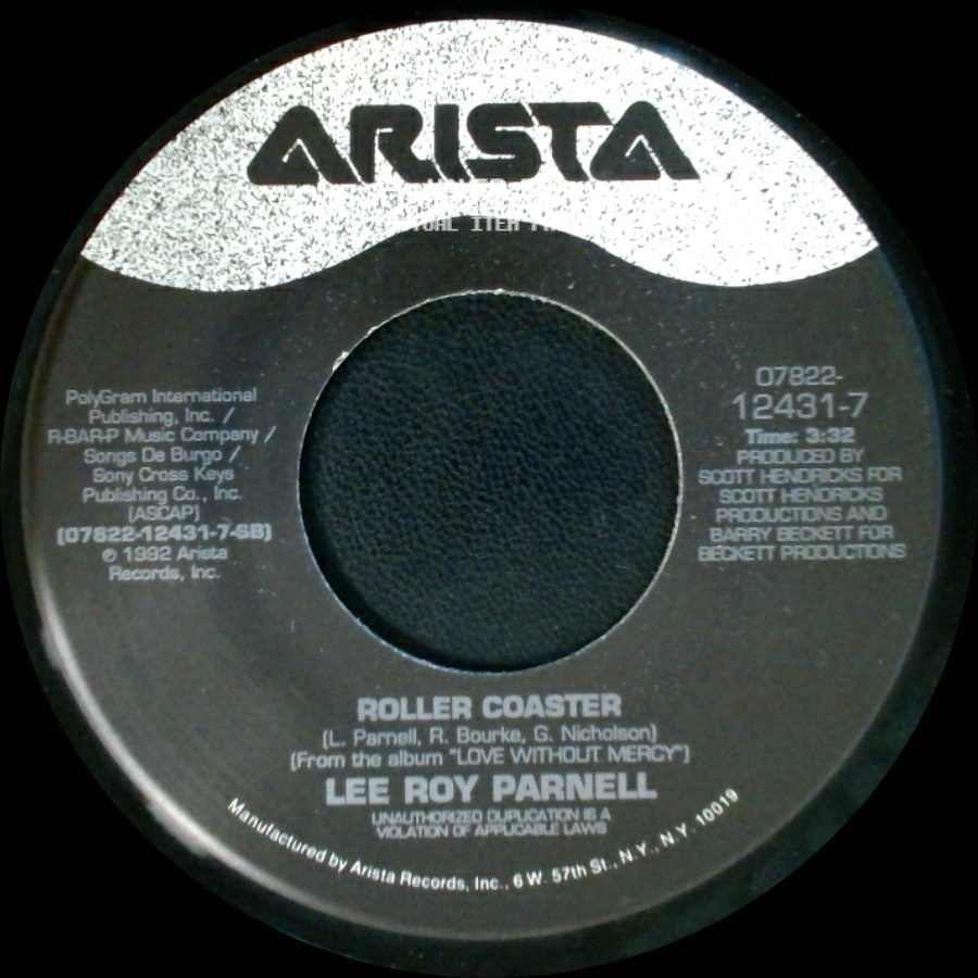 Lee Roy Parnell - Roller Coaster / What Kind Of Fool Do You Think I Am side A