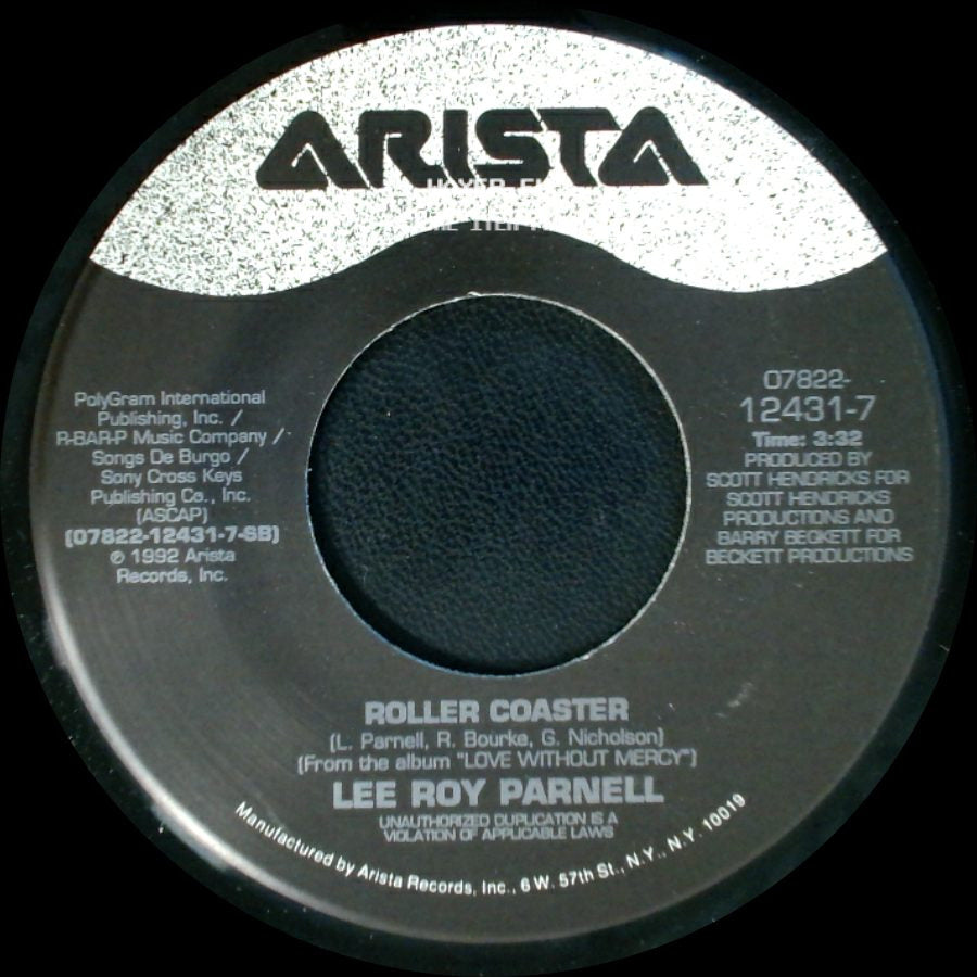 Lee Roy Parnell - What Kind Of Fool Do You Think I Am / Roller Coaster side B