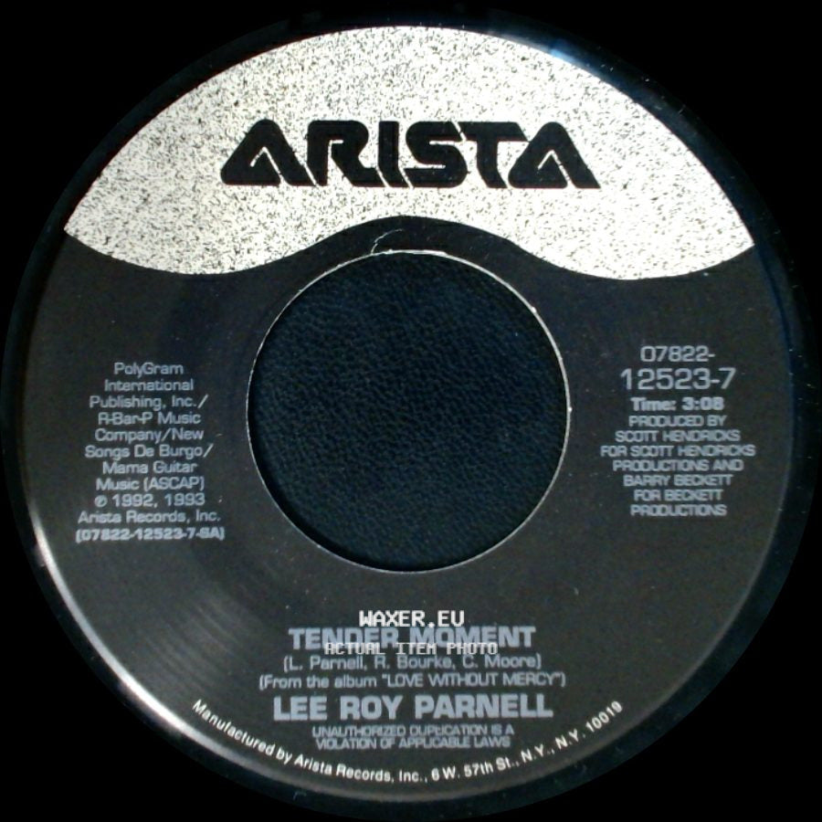 Lee Roy Parnell - Tender Moment / The Rock side A