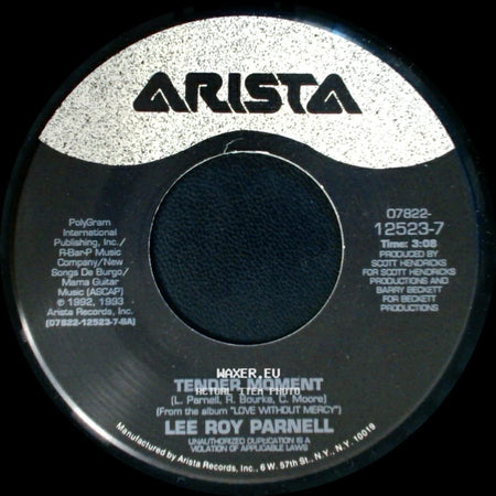 Lee Roy Parnell - Tender Moment / The Rock side A