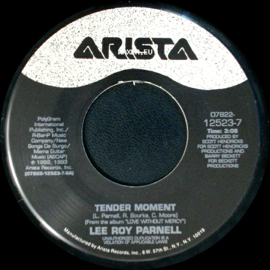 Lee Roy Parnell - The Rock / Tender Moment side B