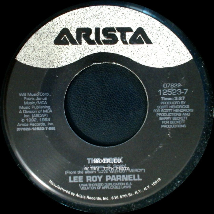 Lee Roy Parnell - The Rock / Tender Moment side A