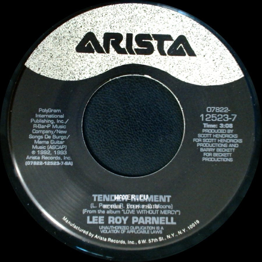 Lee Roy Parnell - The Rock / Tender Moment side B