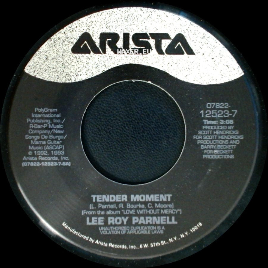 Lee Roy Parnell - Tender Moment / The Rock side A