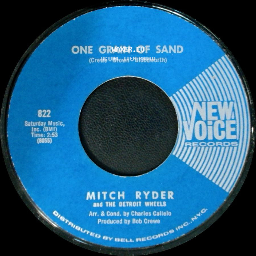 Mitch Ryder And The Detroit Wheels - One Grain Of Sand / Too Many Fish In The Sea & Three Little Fishes side A