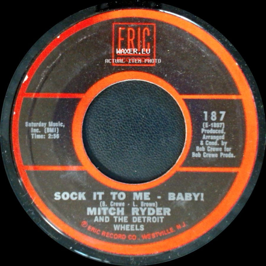Mitch Ryder And The Detroit Wheels / Norma Tanega - Sock It To Me - Baby! / Walkin' My Cat Named Dog side A