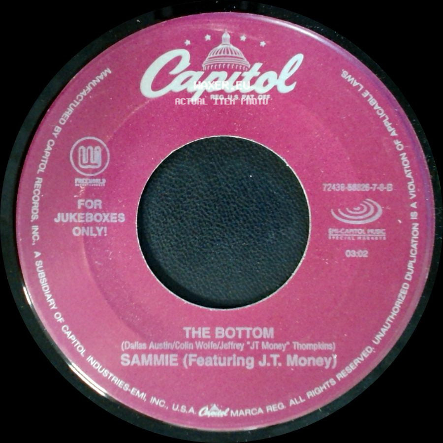 Sammie (Featuring J.T. Money) / Sammie - The Bottom / I Like It side A