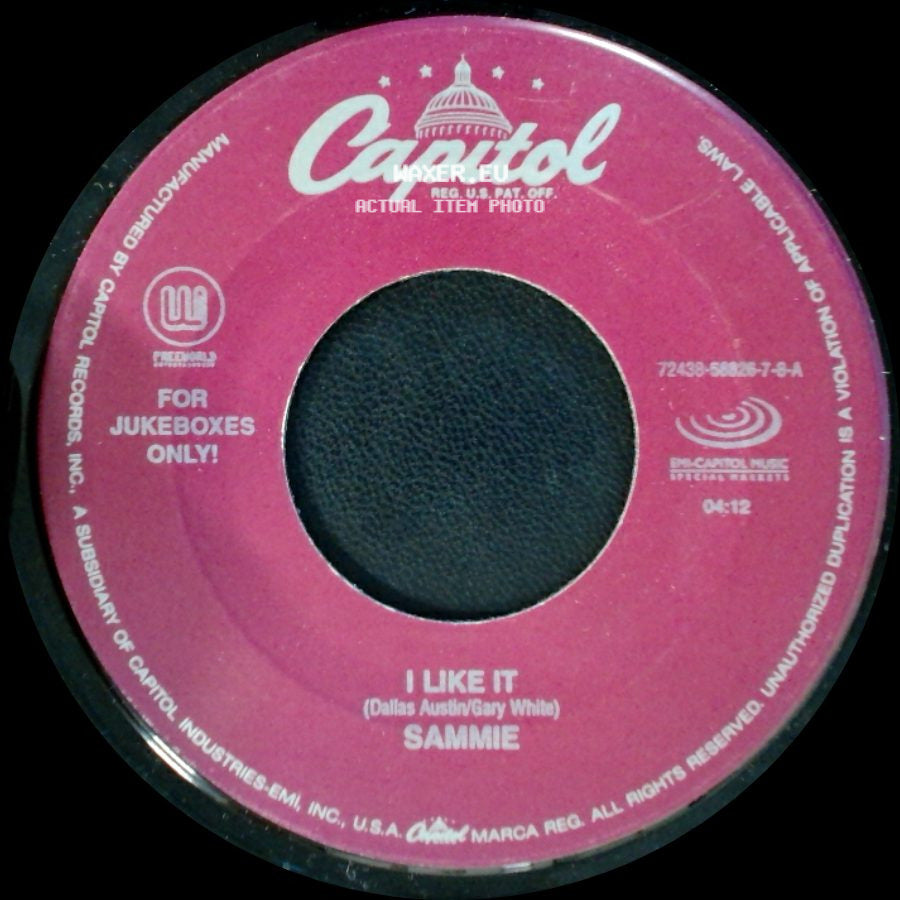 Sammie (Featuring J.T. Money) / Sammie - The Bottom / I Like It side B