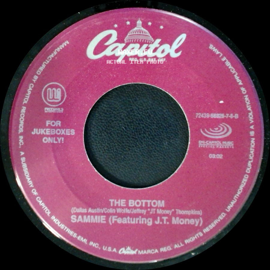 Sammie (Featuring J.T. Money) / Sammie - The Bottom / I Like It side A