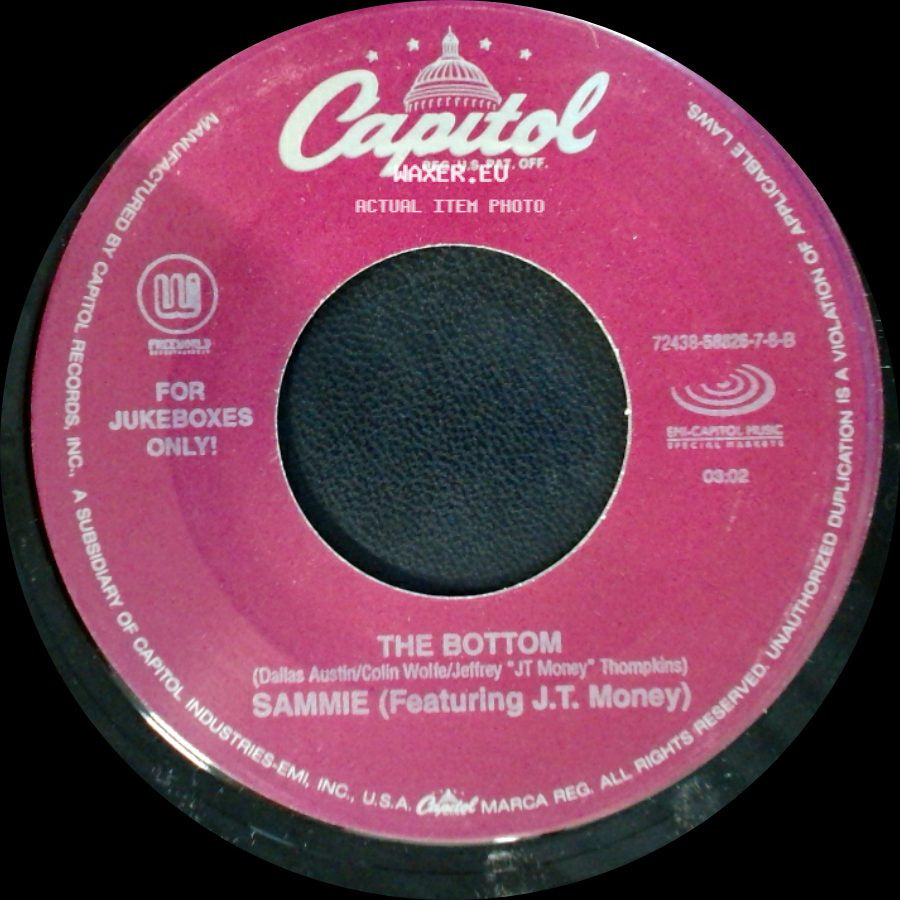 Sammie / Sammie (Featuring J.T. Money) - I Like It / The Bottom side B