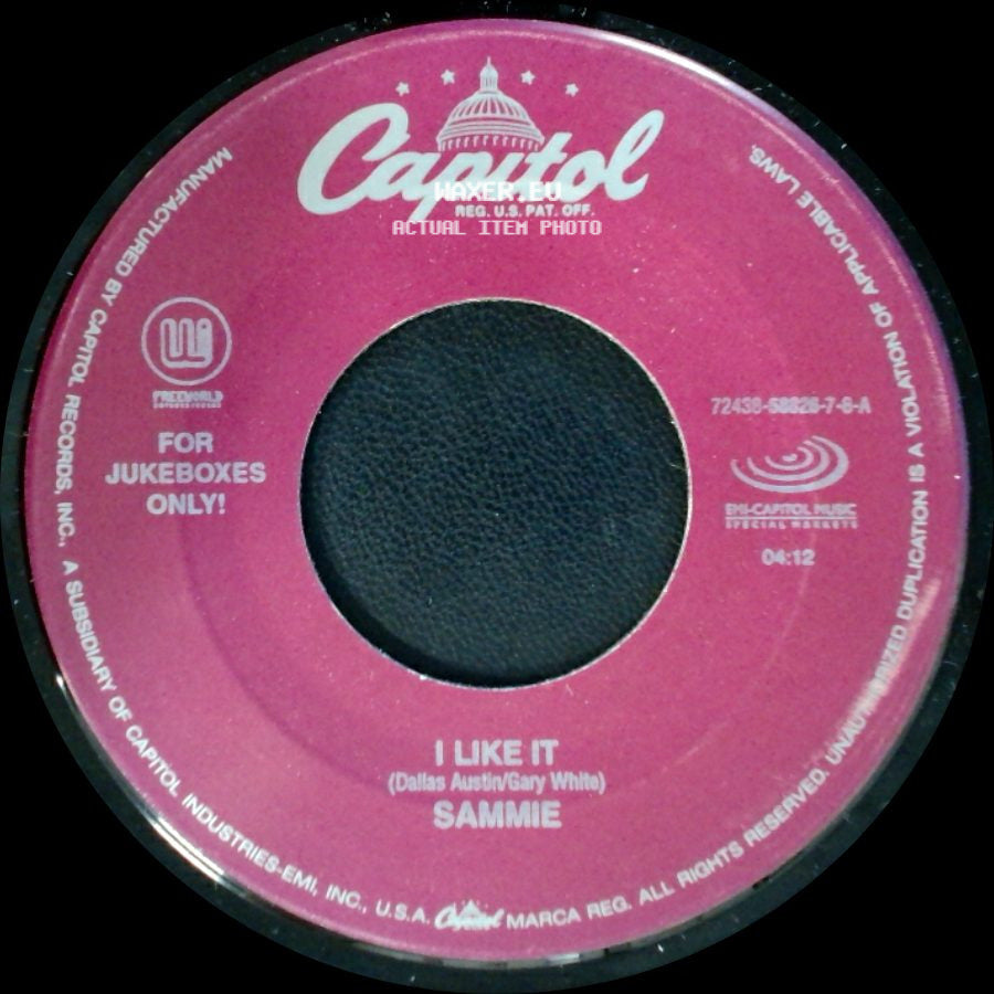Sammie (Featuring J.T. Money) / Sammie - The Bottom / I Like It side B