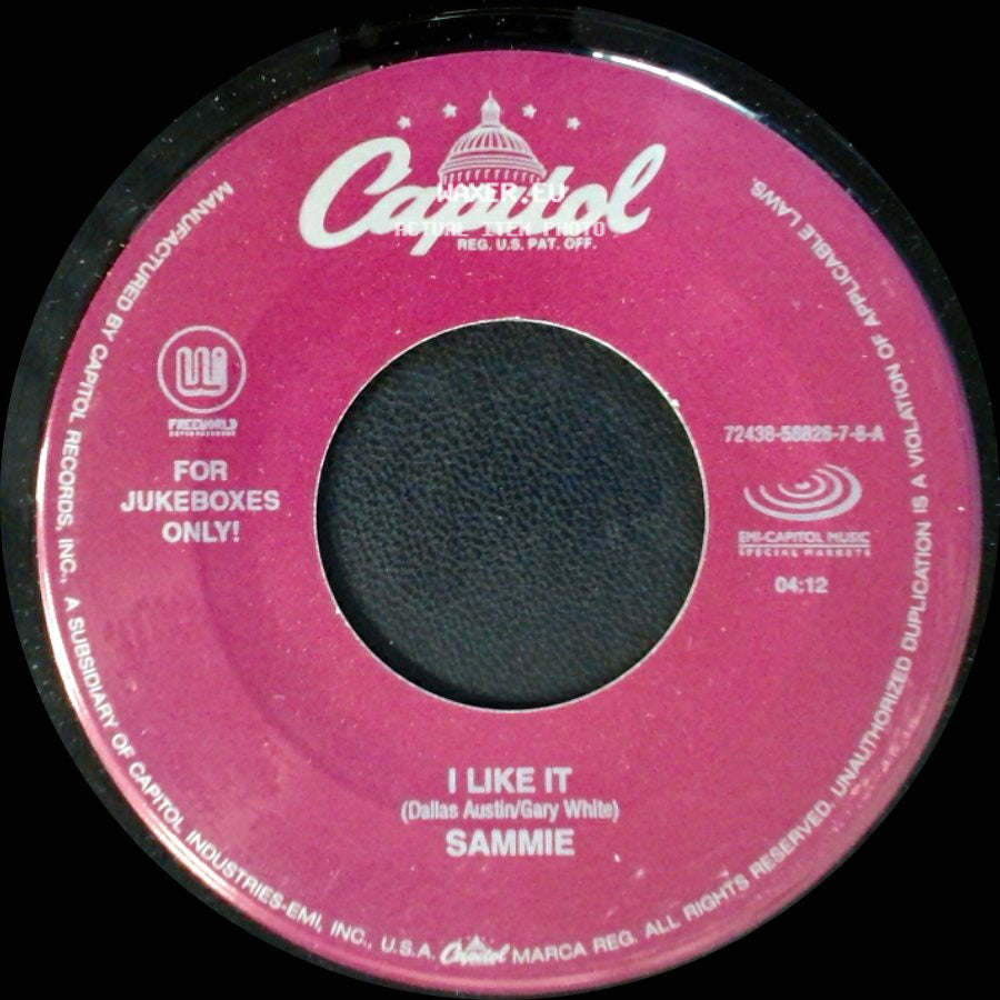 Sammie (Featuring J.T. Money) / Sammie - The Bottom / I Like It side B