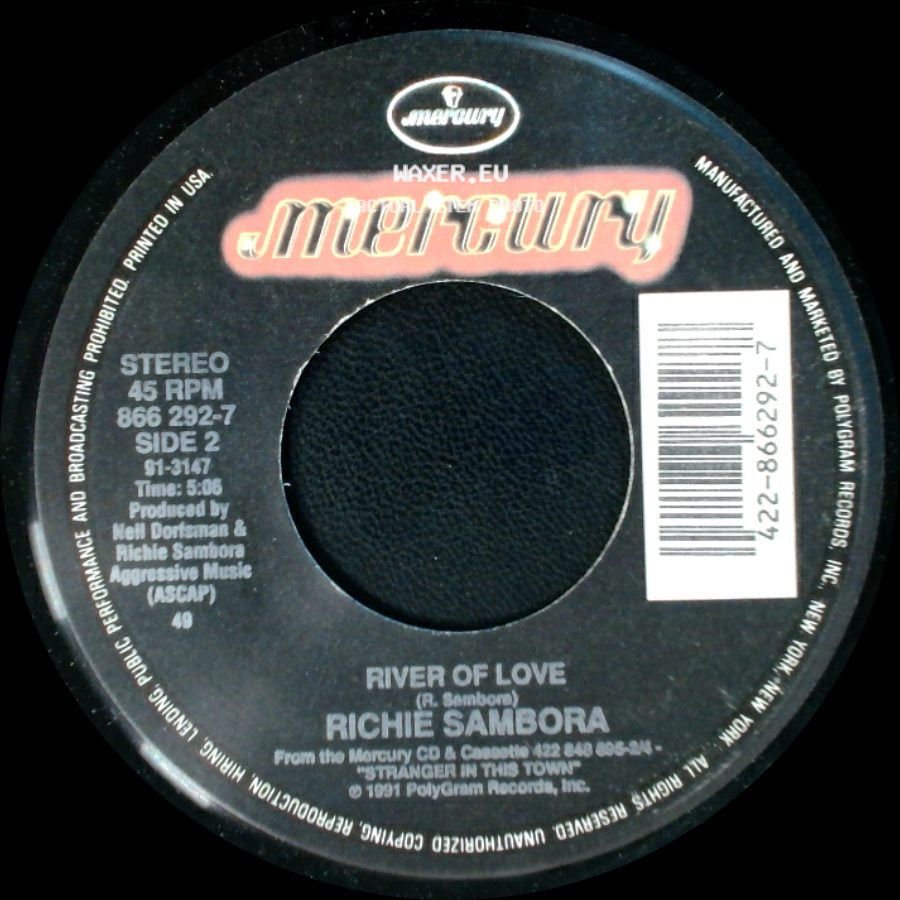 Richie Sambora - One Light Burning / River Of Love side B