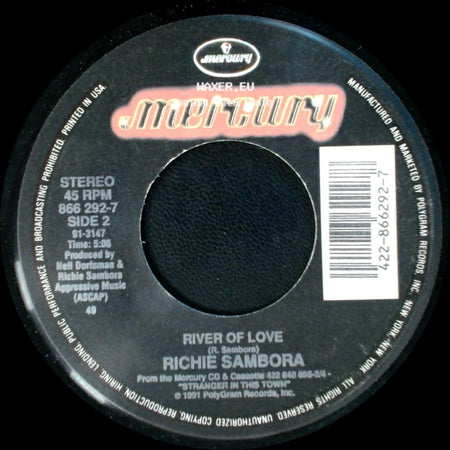 Richie Sambora - One Light Burning / River Of Love side B