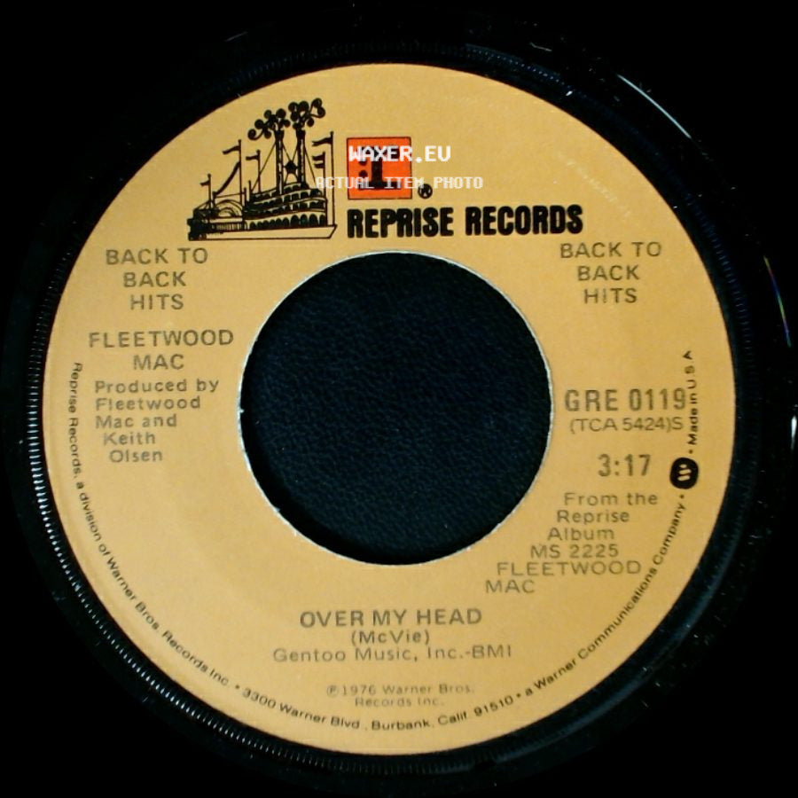 Fleetwood Mac - Over My Head / Rhiannon (Will You Ever Win) side A