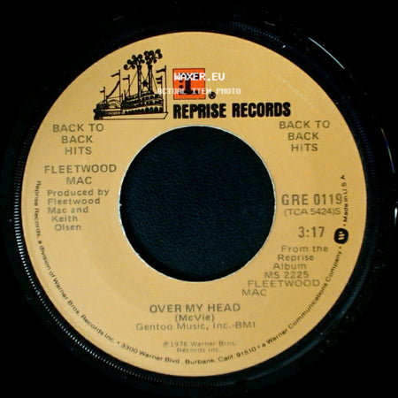 Fleetwood Mac - Over My Head / Rhiannon (Will You Ever Win) side A