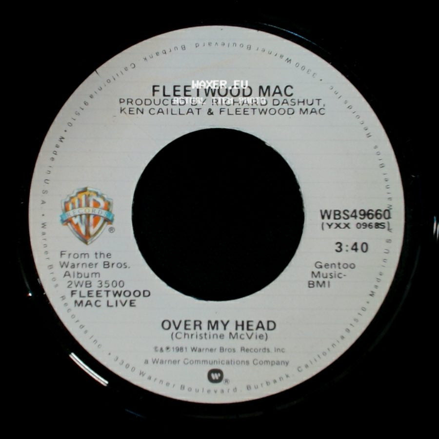 Fleetwood Mac - Over My Head / Fireflies side A