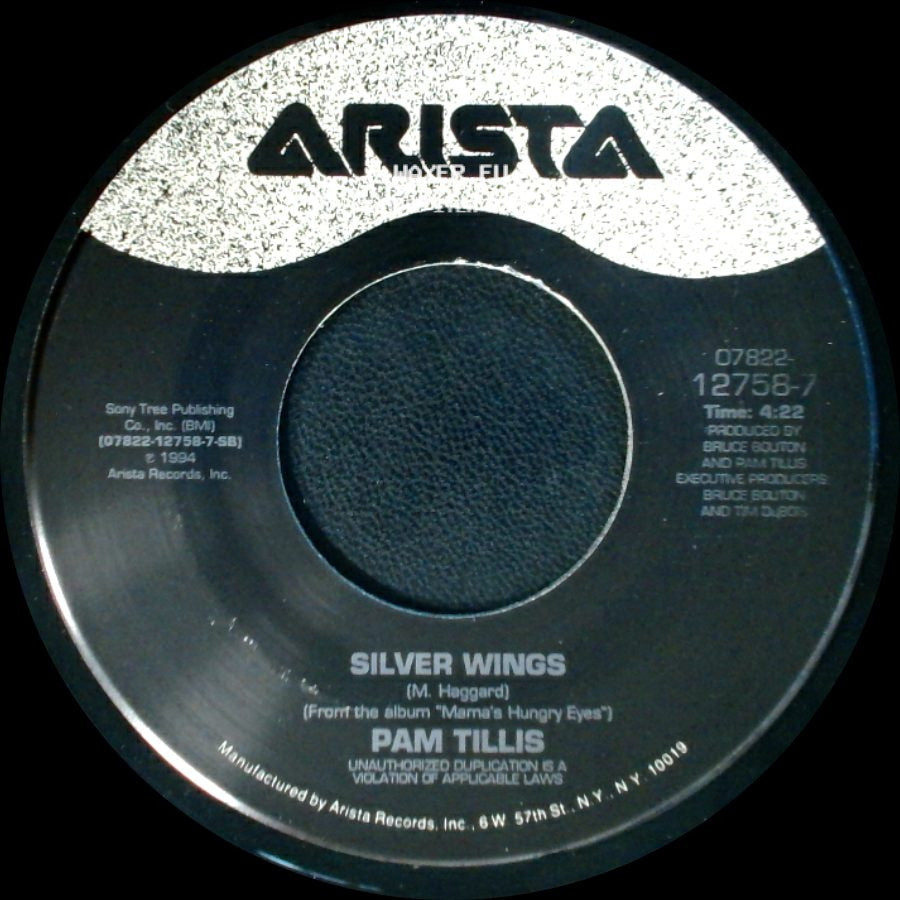 Radney Foster / Pam Tillis - The Running Kind / Silver Wings side B