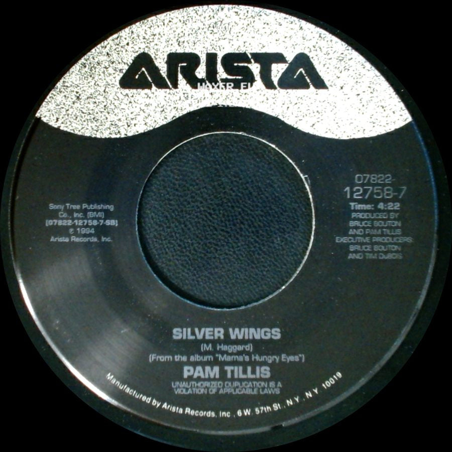 Radney Foster / Pam Tillis - The Running Kind / Silver Wings side B