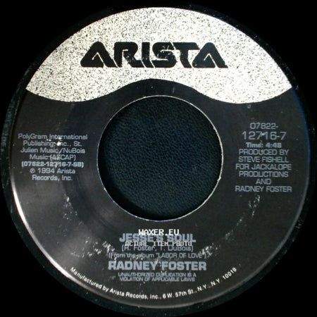 Radney Foster - Labor Of Love / Jesse's Soul side B