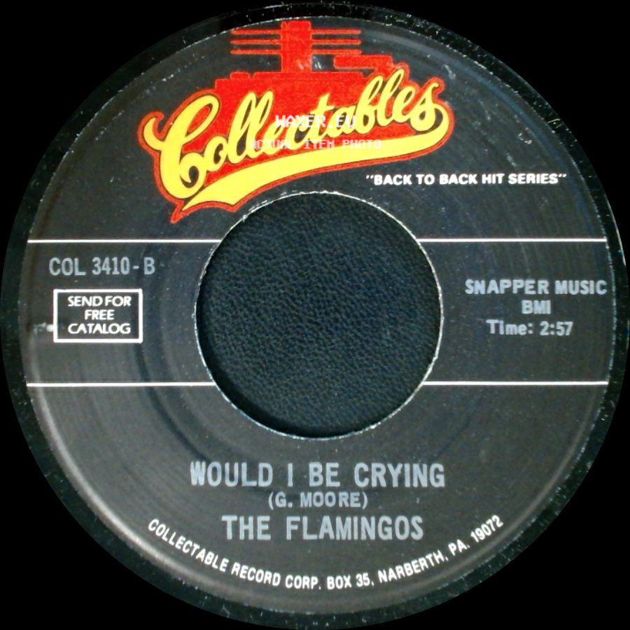 The Flamingos - Would I Be Crying / The Vow side A