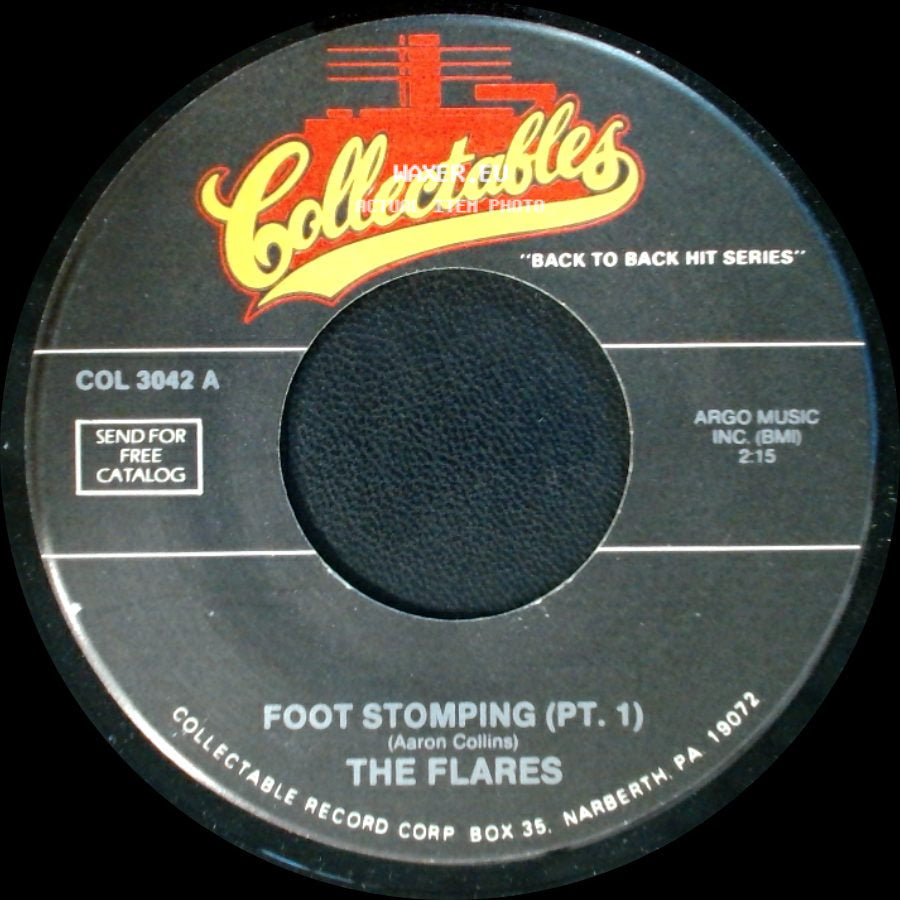 Sandy Nelson / The Flares - Teen Beat / Foot Stomping (Pt. 1) side B