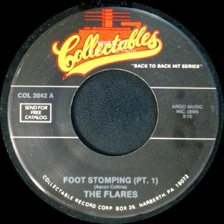 The Flares / Sandy Nelson - Foot Stomping (Pt. 1) / Teen Beat side A