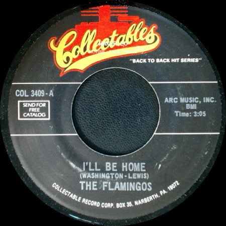 The Flamingos - I'll Be Home / A Kiss From Your Lips side A