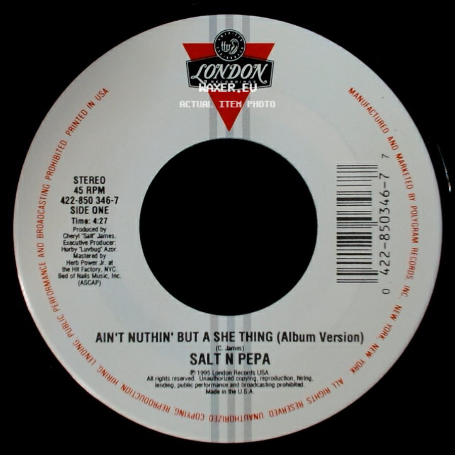 Salt N Pepa - Ain't Nuthin' But A She Thing (Album Version) / Ain't Nuthin' But A She Thing (Remix) side A