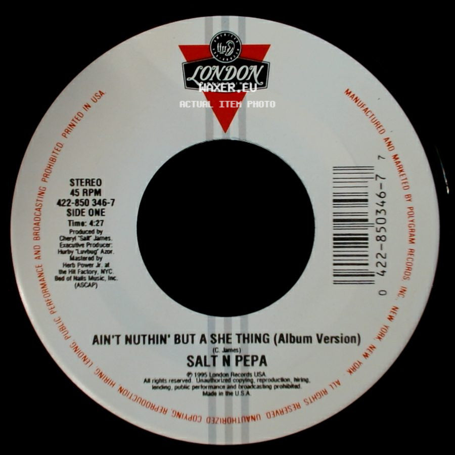Salt N Pepa - Ain't Nuthin' But A She Thing (Album Version) / Ain't Nuthin' But A She Thing (Remix) side A