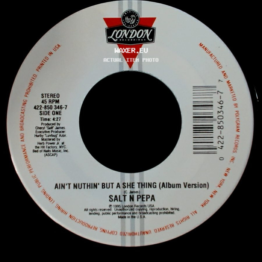 Salt N Pepa - Ain't Nuthin' But A She Thing (Album Version) / Ain't Nuthin' But A She Thing (Remix) side A
