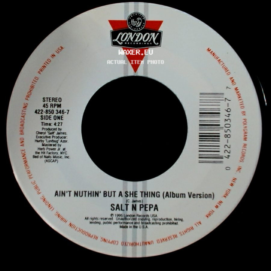 Salt N Pepa - Ain't Nuthin' But A She Thing (Album Version) / Ain't Nuthin' But A She Thing (Remix) side A