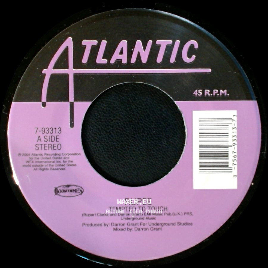 Rupee - Tempted To Touch / Tempted To Touch (Instrumental) side A