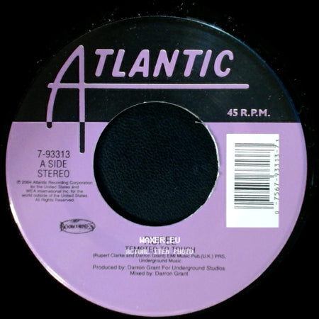 Rupee - Tempted To Touch / Tempted To Touch (Instrumental) side A