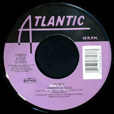 Rupee - Tempted To Touch / Tempted To Touch (Instrumental) side A