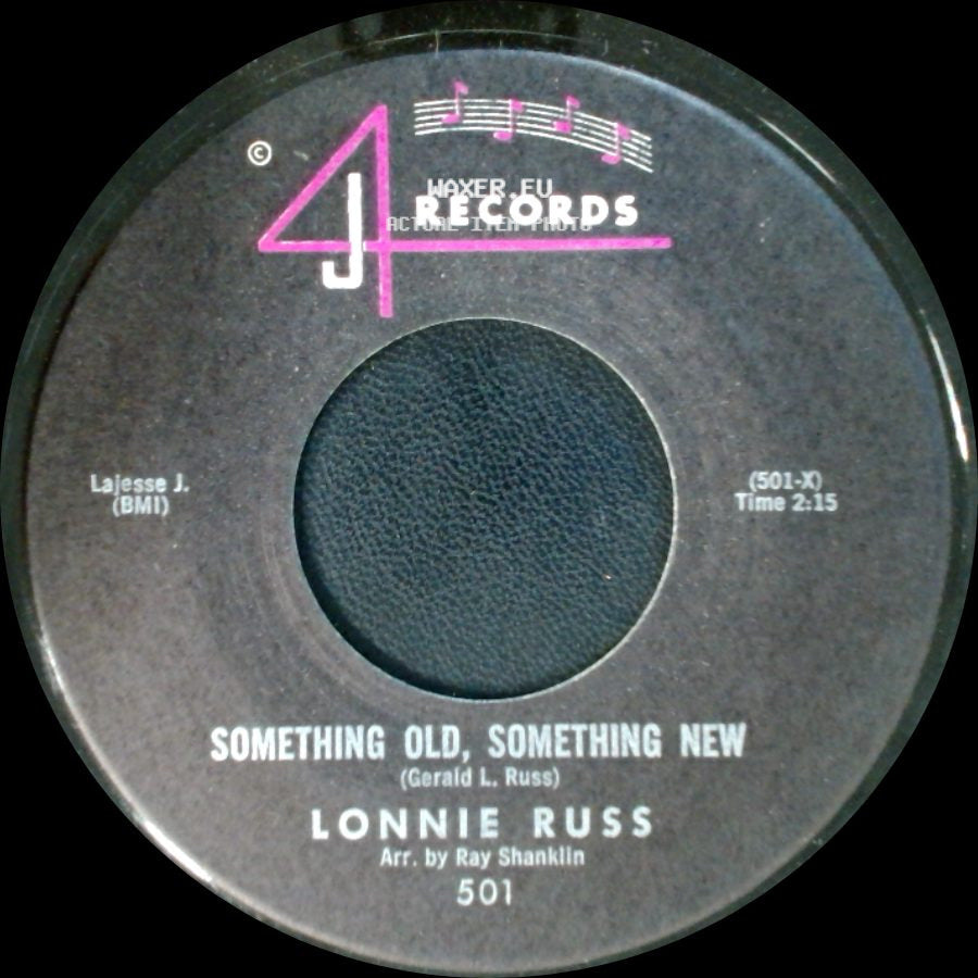 Lonnie Russ - Something Old, Something New / My Wife Can't Cook side A