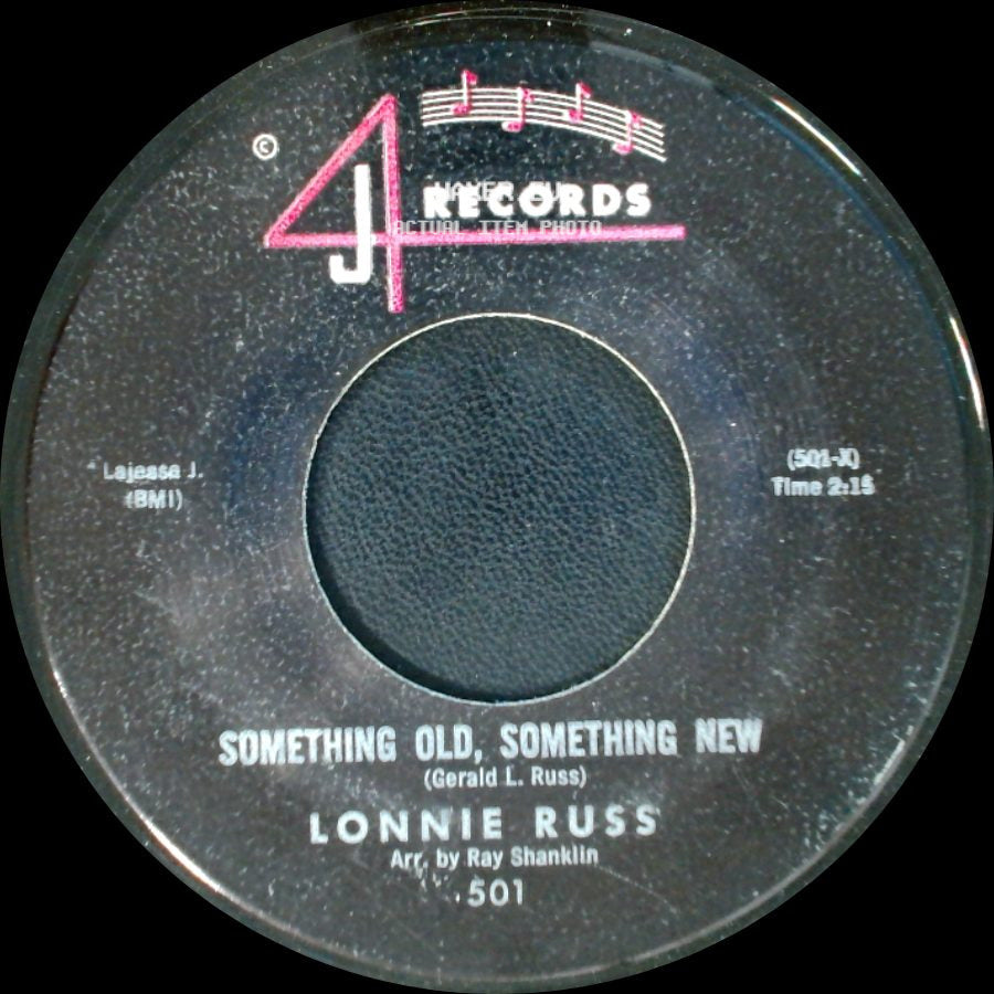 Lonnie Russ - My Wife Can't Cook / Something Old, Something New side B