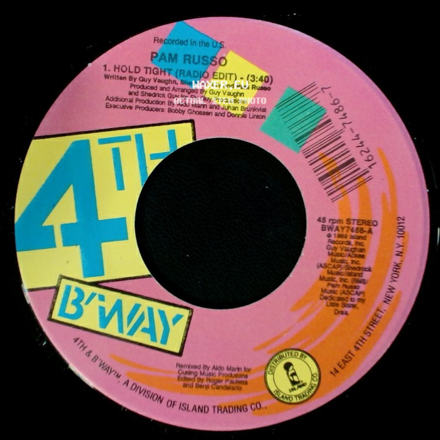 Pam Russo - Hold Tight (Radio Edit) / Hold Tight (House Edit) side A