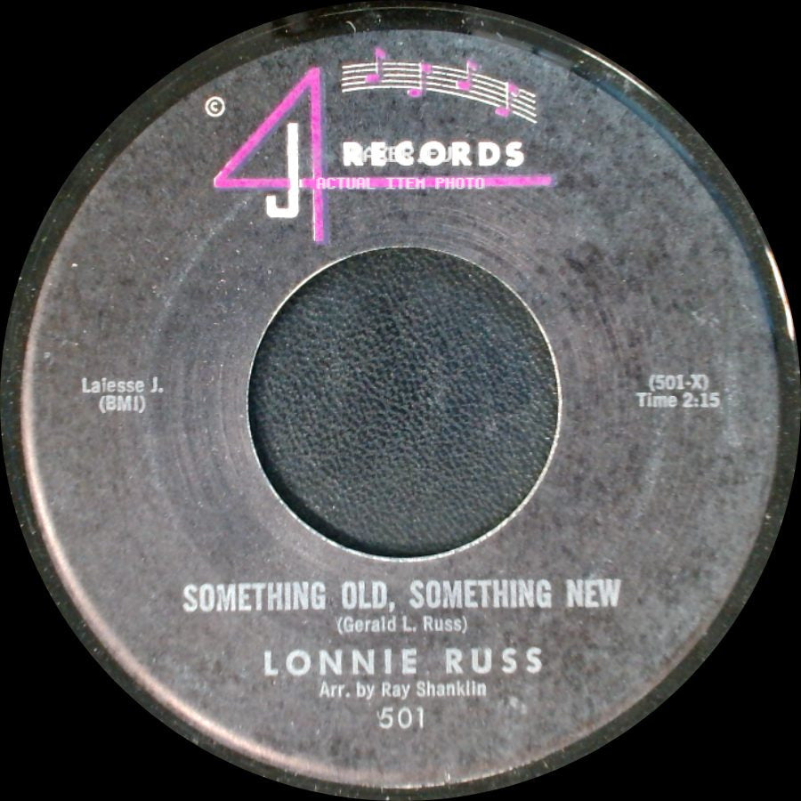 Lonnie Russ - My Wife Can't Cook / Something Old, Something New side B