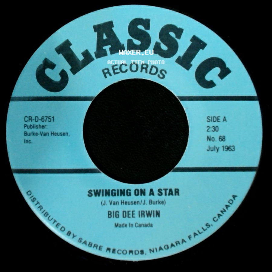 Big Dee Irwin / Charlie Ryan - Swinging On A Star / Hot Rod Lincoln side A
