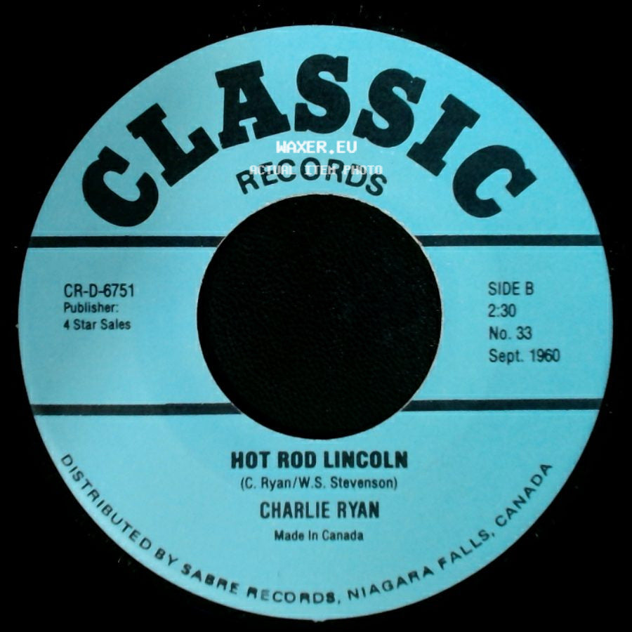 Big Dee Irwin / Charlie Ryan - Swinging On A Star / Hot Rod Lincoln side B