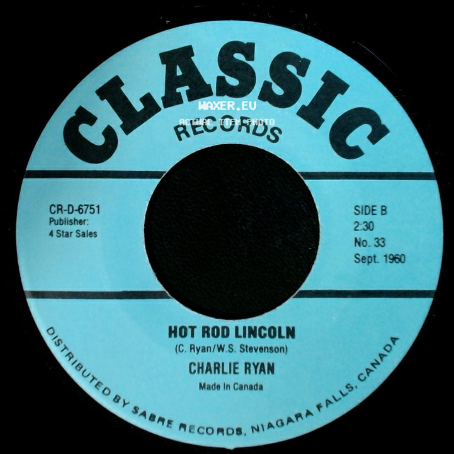 Big Dee Irwin / Charlie Ryan - Swinging On A Star / Hot Rod Lincoln side B