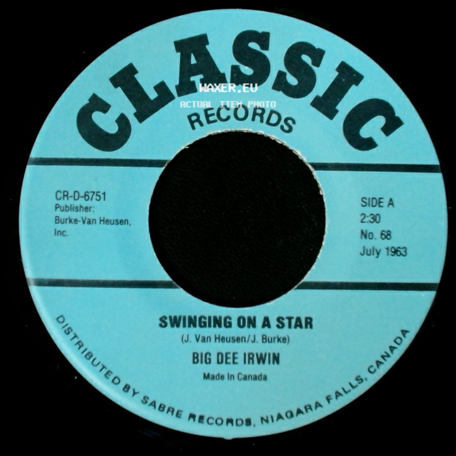 Big Dee Irwin / Charlie Ryan - Swinging On A Star / Hot Rod Lincoln side A