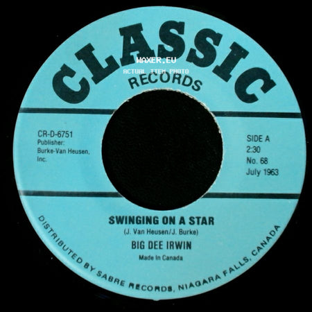 Big Dee Irwin / Charlie Ryan - Swinging On A Star / Hot Rod Lincoln side A