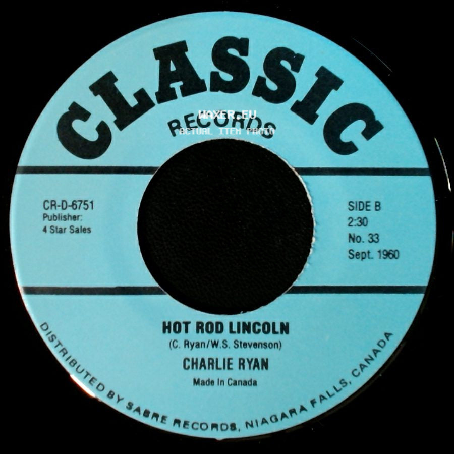 Big Dee Irwin / Charlie Ryan - Swinging On A Star / Hot Rod Lincoln side B