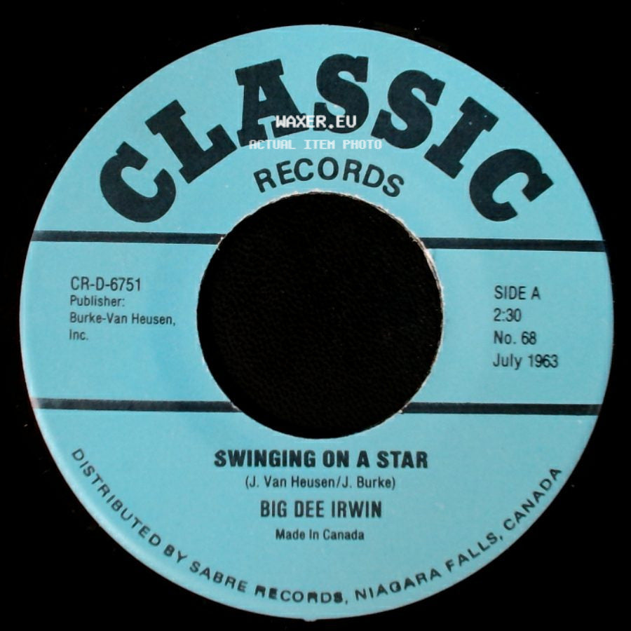 Big Dee Irwin / Charlie Ryan - Swinging On A Star / Hot Rod Lincoln side A